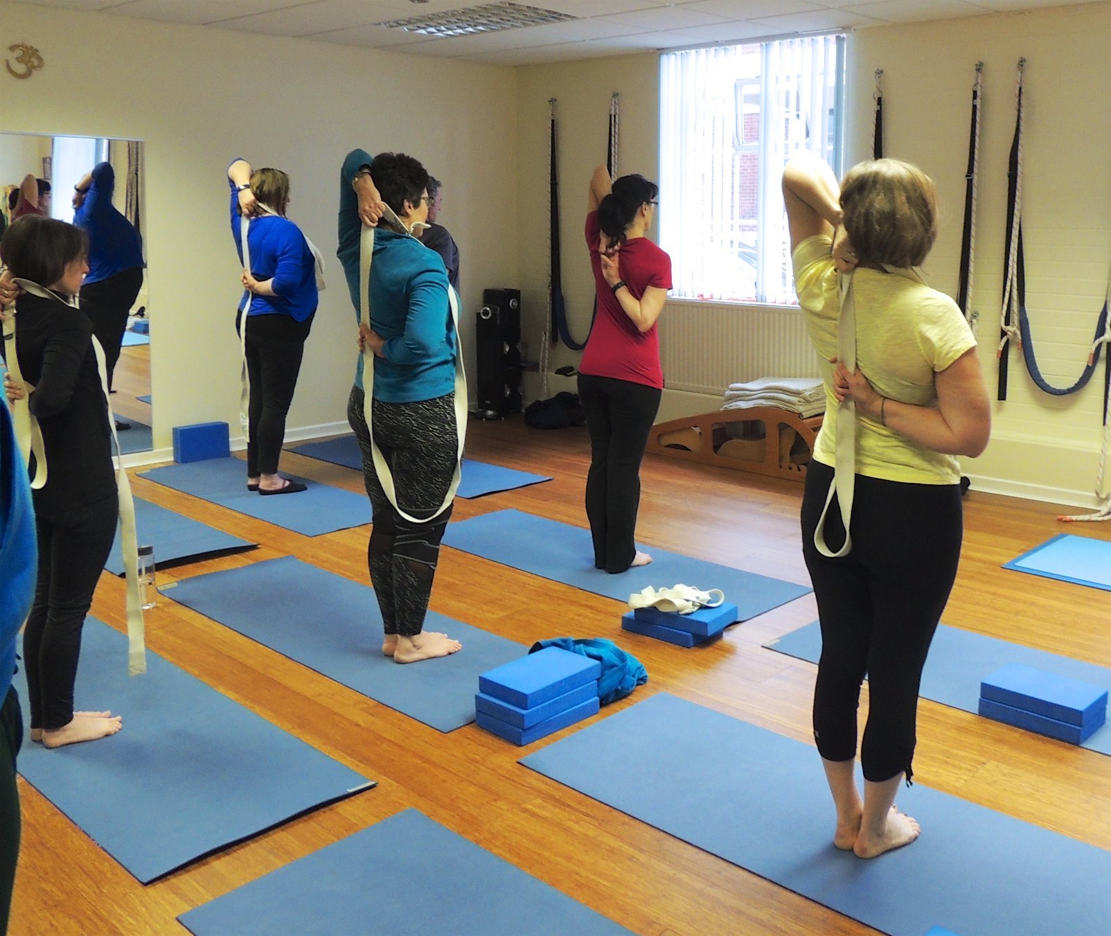 Participants yoga day